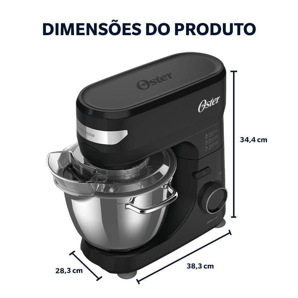 Batedeira Planetária Oster Bowl Inox III 220V - 2