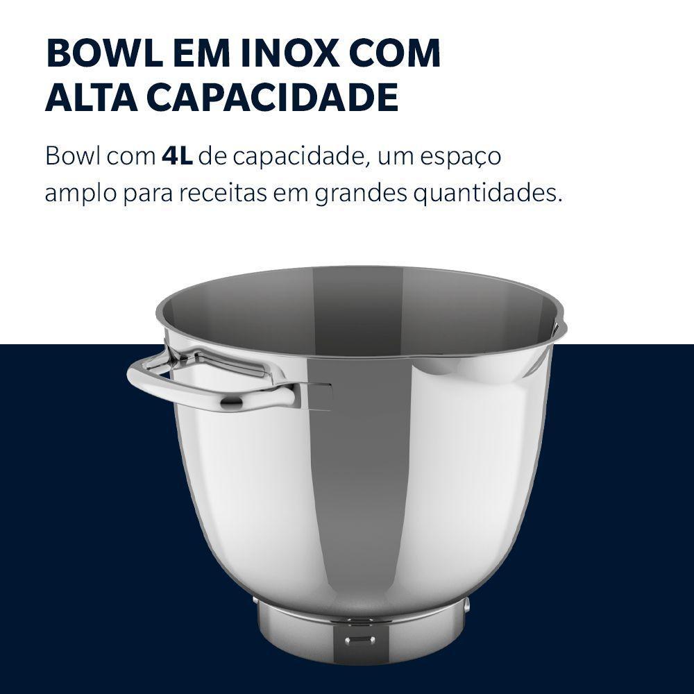 Batedeira Planetária Oster Bowl Inox III 220V - 9