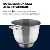 Batedeira Planetária Oster Bowl Inox III 220V - 9
