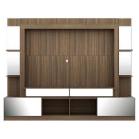 Estante Tv 65" Com Espelho Oslo Multimóveis V3389 Madeirada/Branca Madeirado/Branco - 3