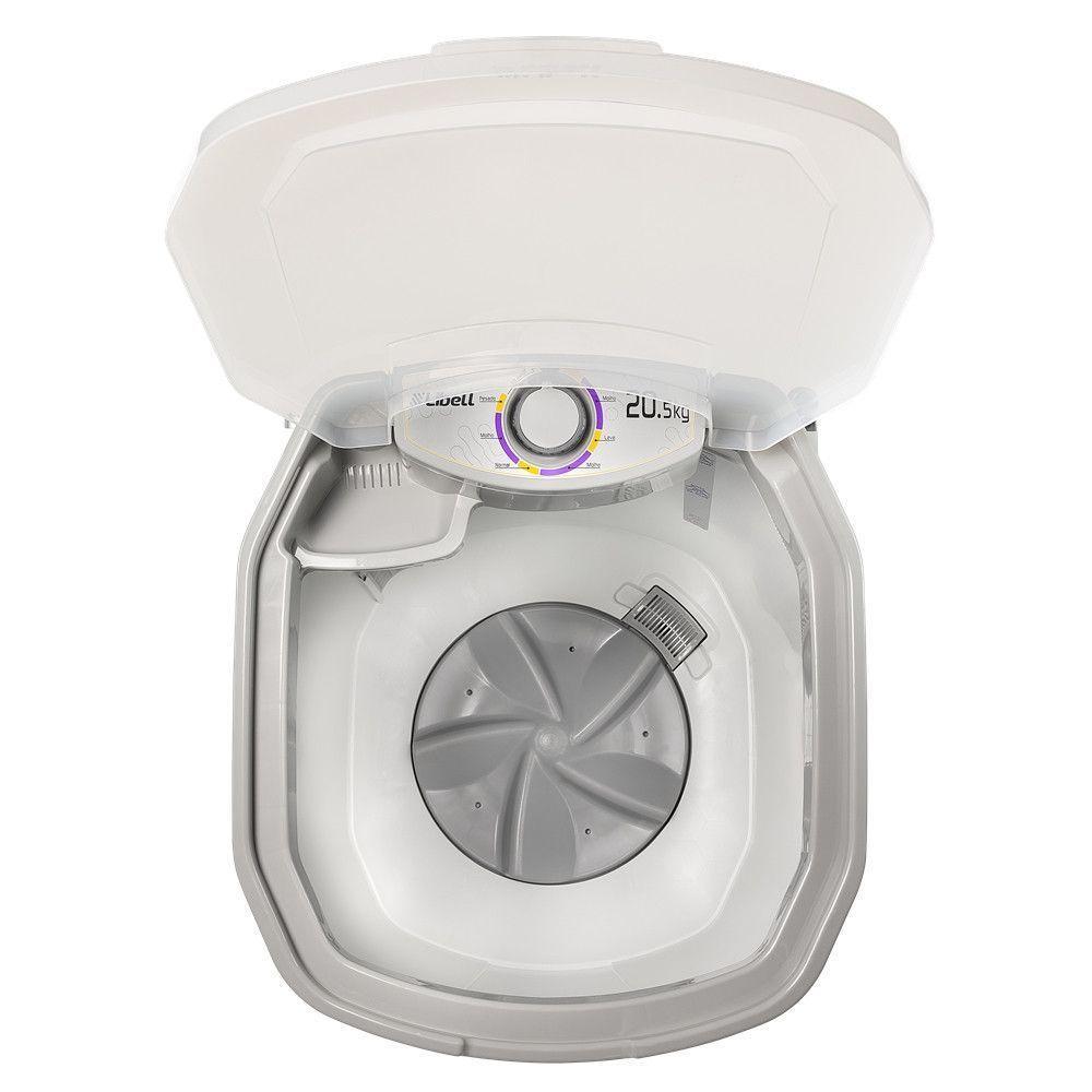 Lavadora 20,5 Kg Branca Com Timer 5 Programas Libell Branco 110V - 4