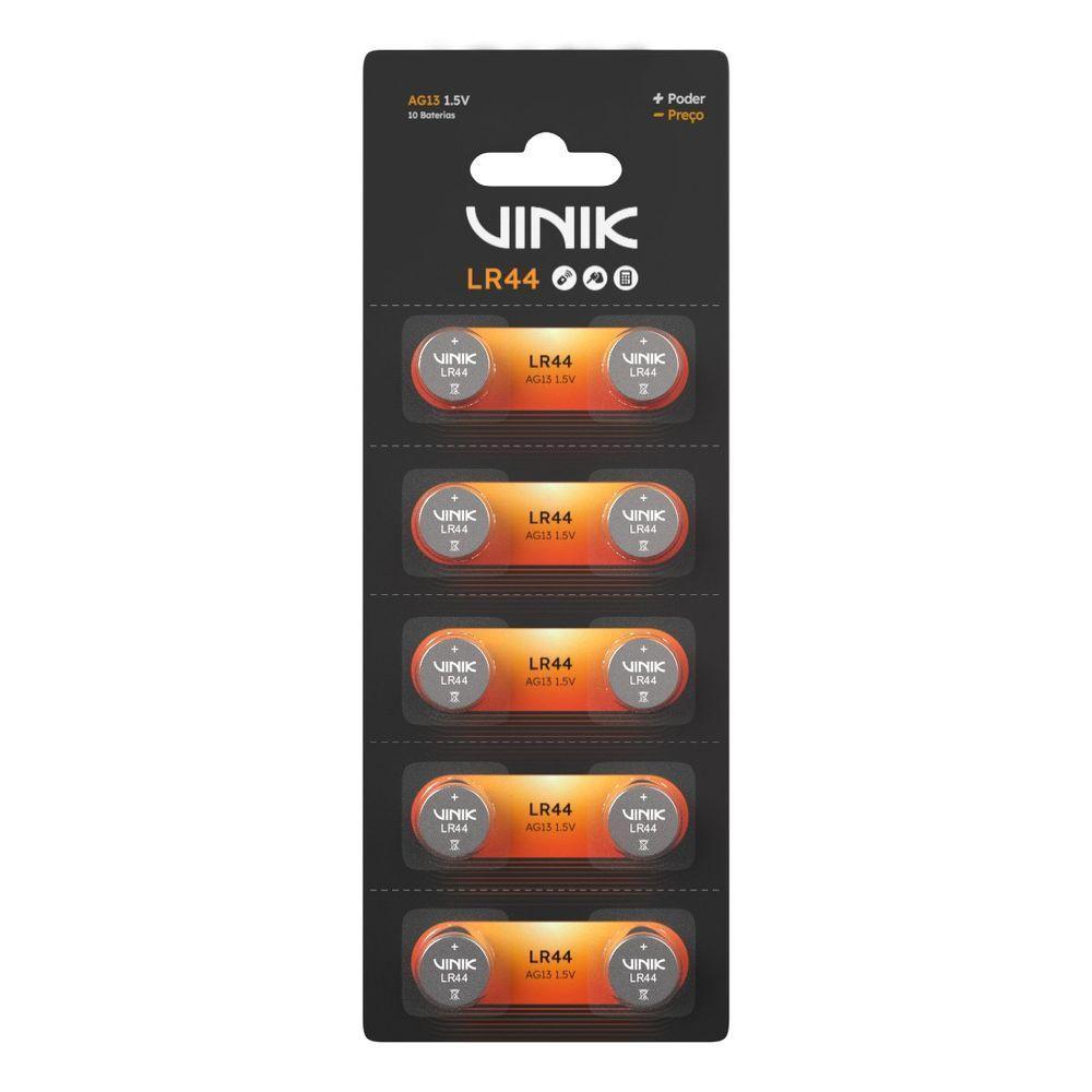 Bateria Alcalina Lr44 C-10 1.5v - Vb44b10 - 1