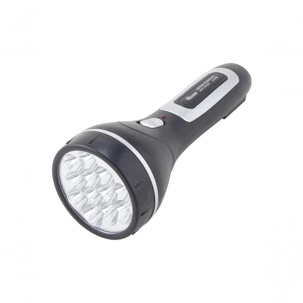 Lanterna Recarregavel Western Longa 12 Leds Bivolt - 1