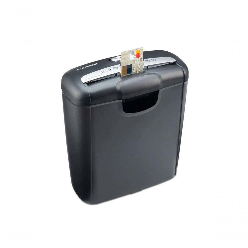 Fragmentadora De Papel E Cartao 6 Folhas 10l 220v Of010 - 2