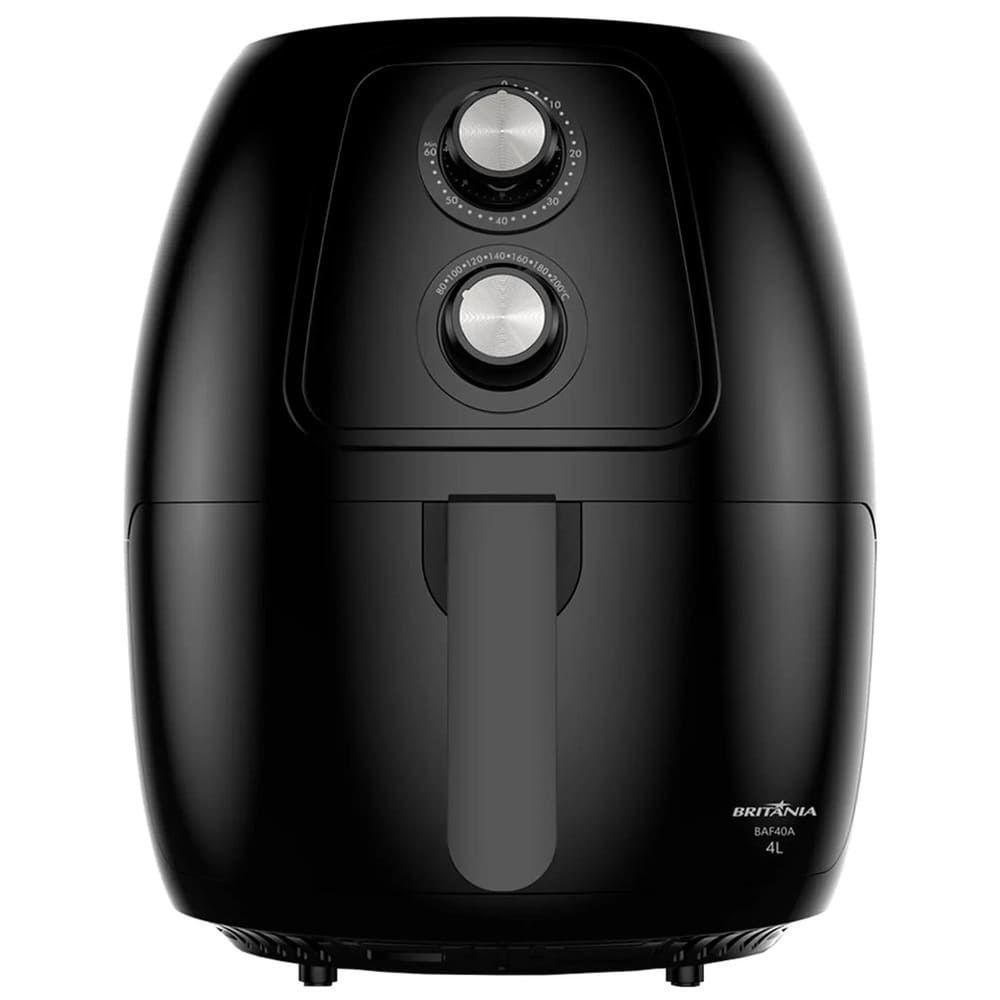 Fritadeira Air Fryer Britânia 4L 1500w Baf40a 63801125 Preto 110V - 3