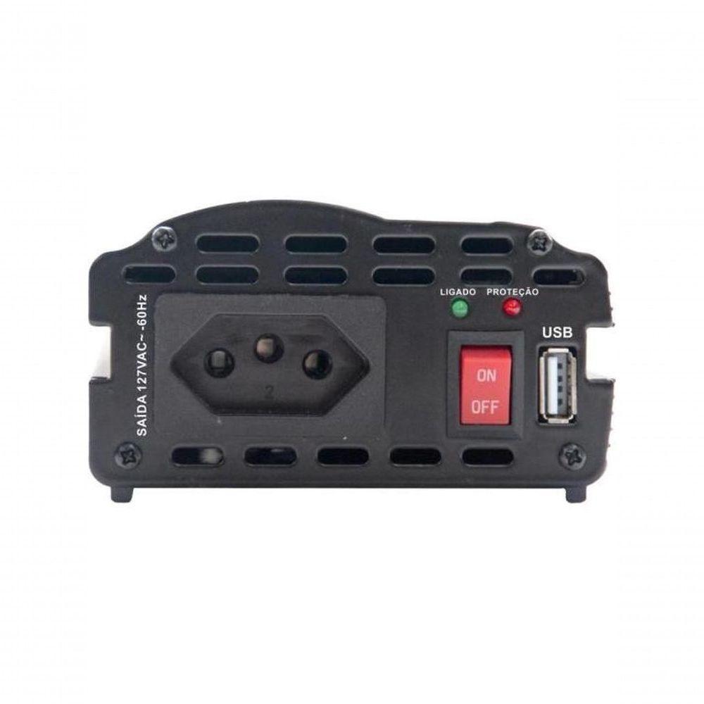 Inversor De Onda Modificada Hayonik Msw2103 300w 24v-127v Usb - 4