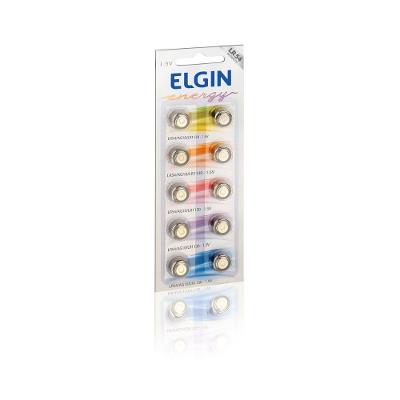 Bateria Alcalina Elgin Ag10-lr1130-lr54