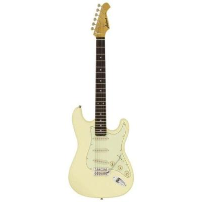 Guitarra Aria Stg-62 Vintage White.