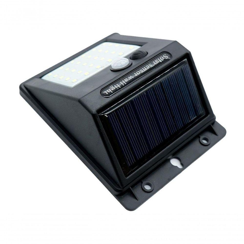 Luz De Led Solar 20 A 100 Leds área Externa Sensor Movimento - 1