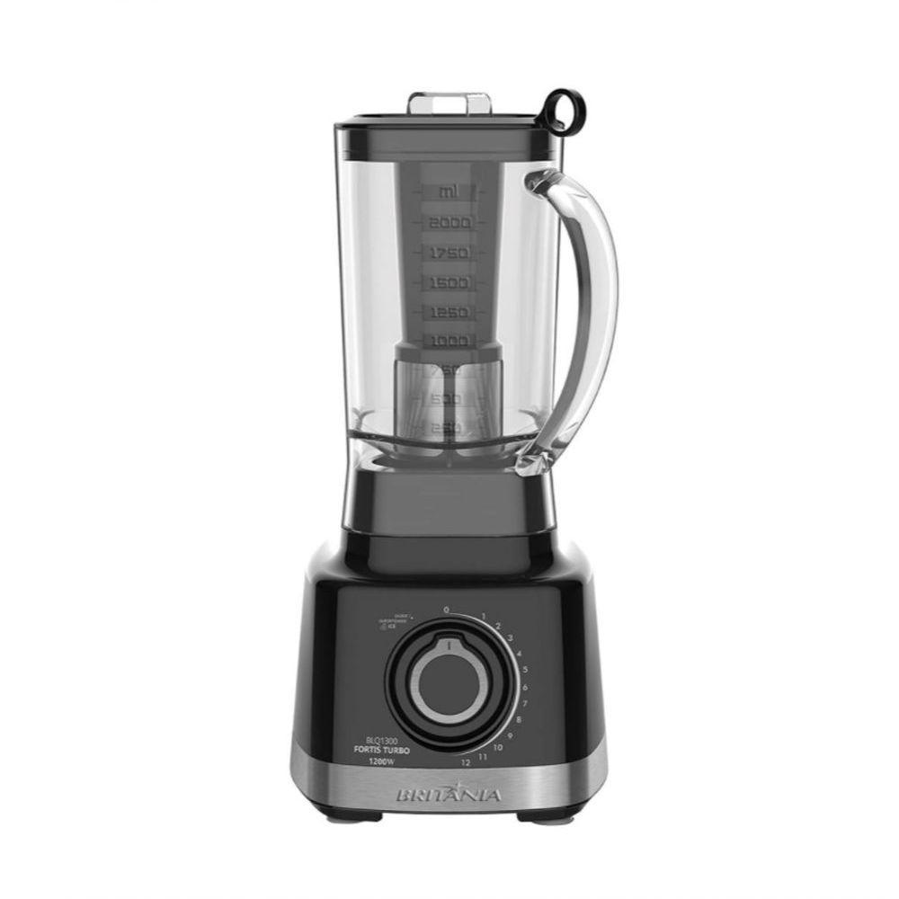 Liquidificador Britânia Fortis Turbo 1200W 3L 12 Vel C- Filtro - 033102271 Preto 220V - 1