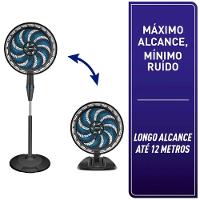 Ventilador 40cm Arno Coluna 2 Em 1 X-treme 9 Ve9m - 2720017493 Preto 110V - 5