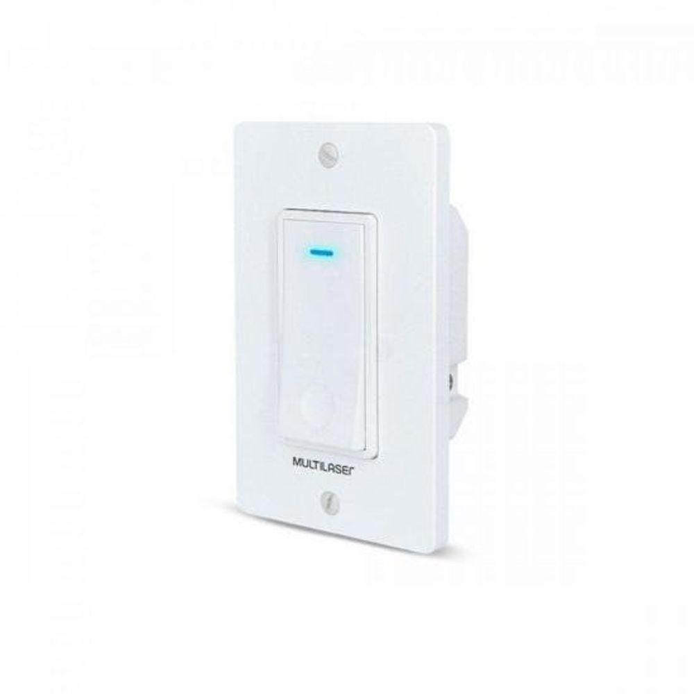 Interruptor Inteligente 1 Tecla Wi-fi Se235 Branco Multilaser - 1
