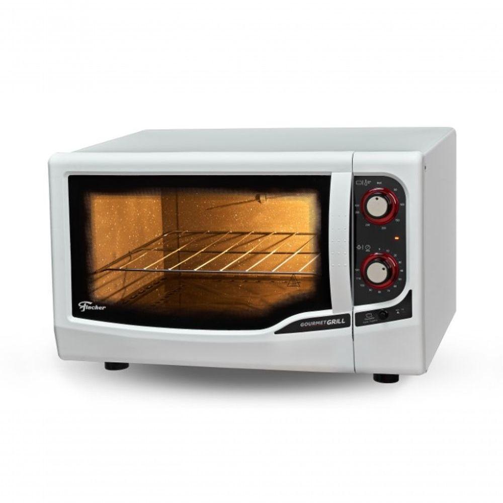 Forno 44l Fischer Eletrico Gourmet Grill - 9741-79181 Branco 110V - 6