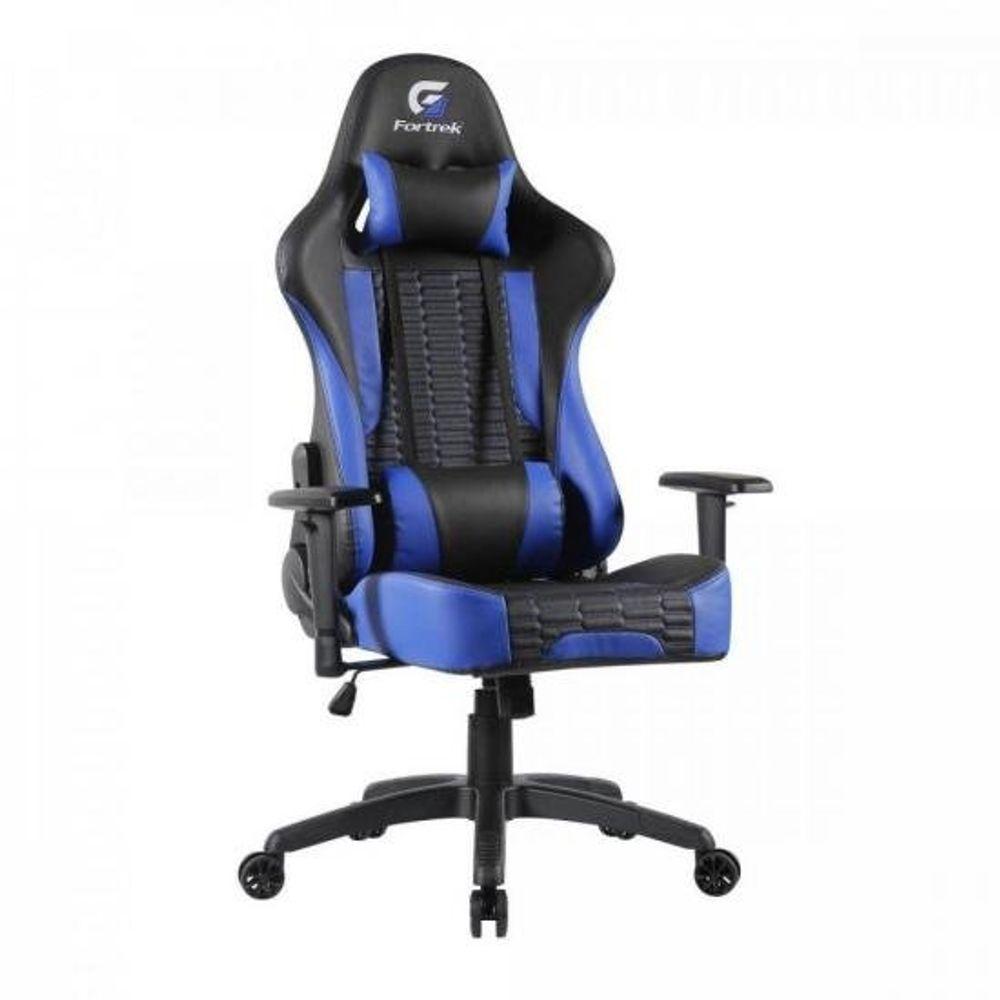 Cadeira Gamer Cruiser Preta-azul Fortrek - 1