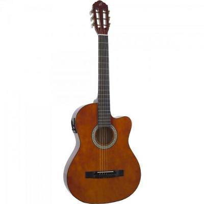 Violão Eletroacustico Flat Cutaway Aco Sf-14 Ceq Natural Giannini