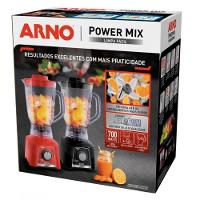 Liquidificador Arno Power Mix Limpa Facil 700W 15vel - 2720017372 Preto 220V - 3