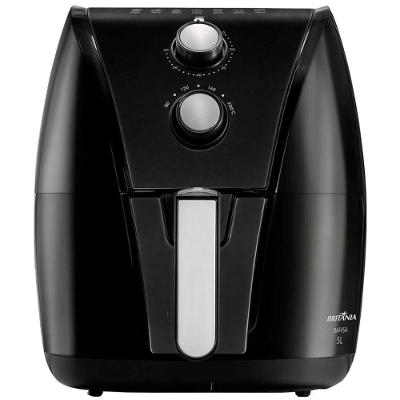 Fritadeira Air Fryer Britânia BAF45A 5L 1500W com Cesto Removível Antiaderente Preto 110V