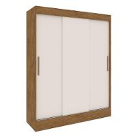 Guarda-Roupa 3 Portas Flórida Cr4142 Nogueira/Off White - 5