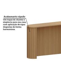 Balcão 2 Portas E 3 Gavetas Com Bancada Ilha Lumina Luciane Cinammon/freijó - 2