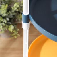 Estante Infantil Modular Organizador Brinquedos Multiuso Fruteira 4 Prateleiras Casa Sala Quarto Banheiro Nicho - 3