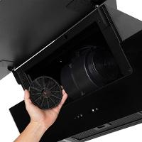 Coifa Onix Suggar 90cm Preta 110V - 7