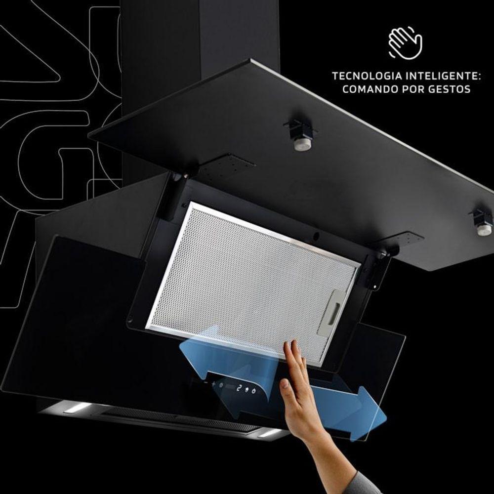 Coifa Onix Suggar 90cm Preta 220V - 8