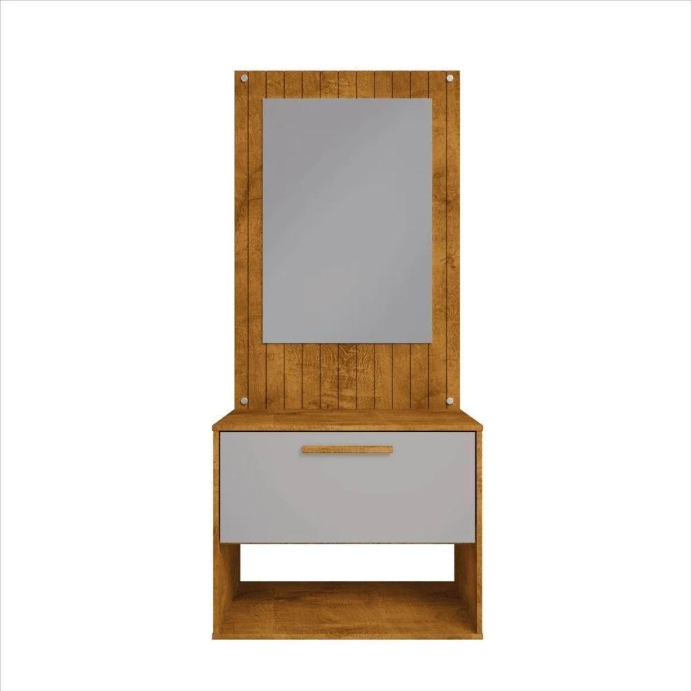 Kit Para Banheiro Espelho Ribeiro Naturalle-off White - 5