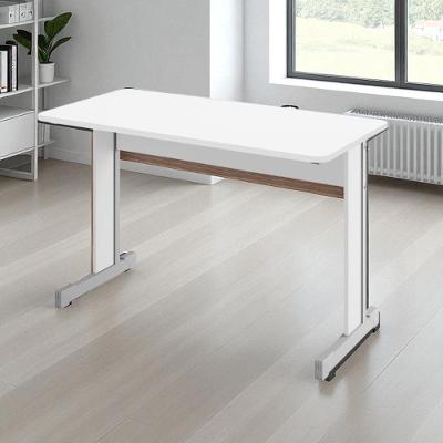 Mesa De Computador Bloc 1200 Ale Branco Sem Gavetas