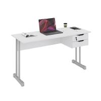 Mesa De Computador Bloc 1200 Ale Branco - 3