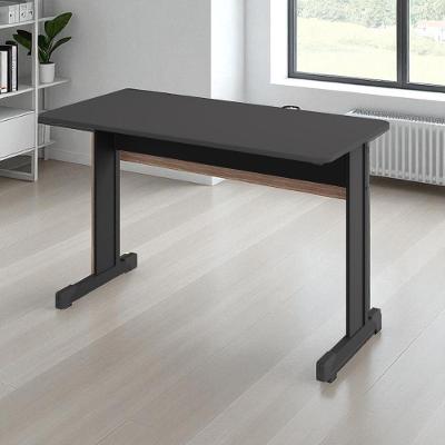 Mesa De Computador Bloc 1200 Ale Preto Onix Sem Gavetas