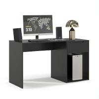 Mesa Home Office Com Gaveta Baku Preto - 3