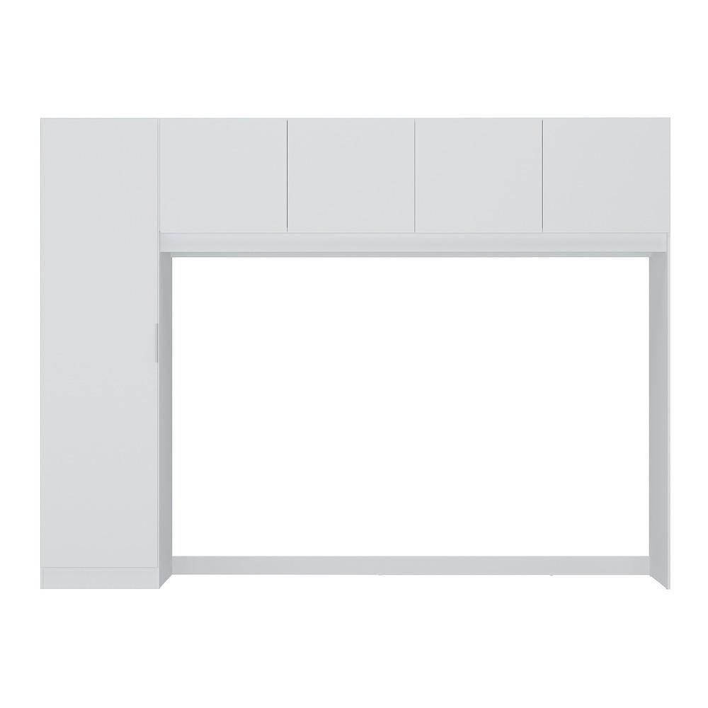 Guarda Roupa 5 Portas Dublin Multimóveis Mp4021 Branco - 3