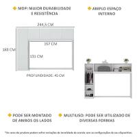 Guarda Roupa 5 Portas Dublin Multimóveis Mp4021 Branco - 6