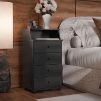 Mesa De Cabeceira Kansas Ll Preto - 1