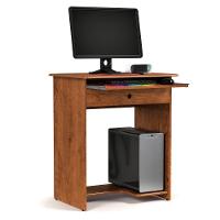 Escrivaninha Mesa Para Computador Com Gaveta Suiça Freijo - 3