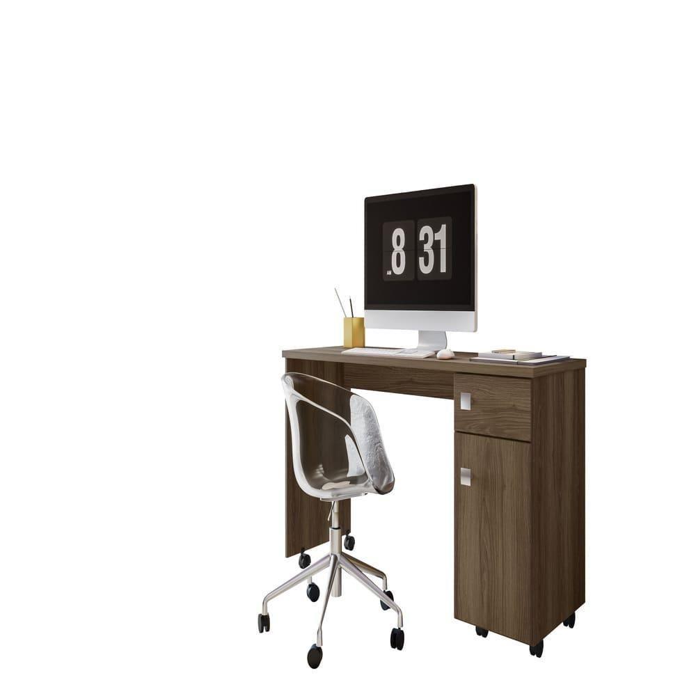 Mesa Para Computador Lisboa Imbuia Toque Bp - 3