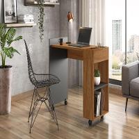 Mesa Para Computador Sofia Amendoa-chumbo - 1