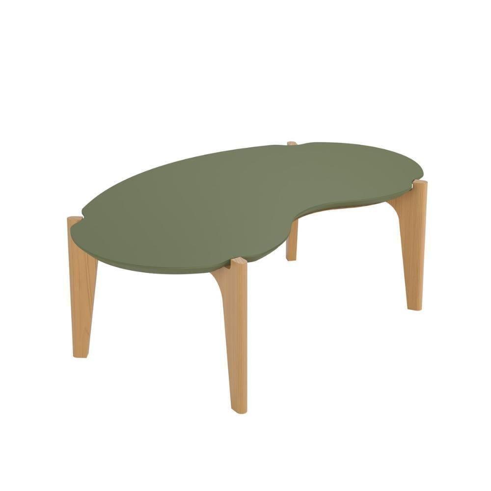 Mesa Centro Jacarta Verde Floresta-freijo - 3