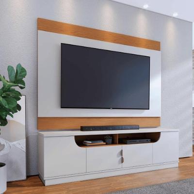 Bancada Para Tv Dalas Off White Matte Freijo