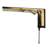 Chuveiro Ducha Acqua Duo Ultra Preto Matte Gold 7800w Lorenzetti 220V - 3