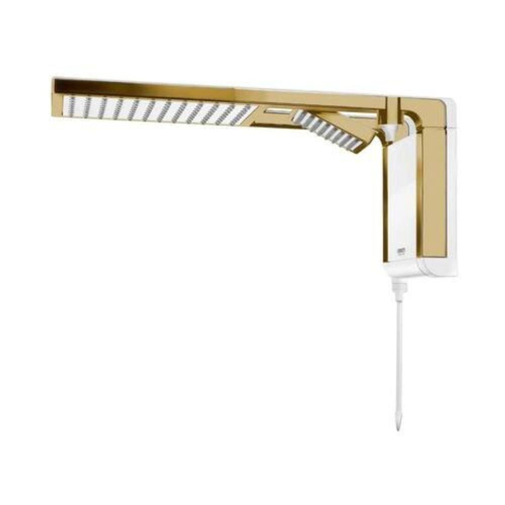 Chuveiro Ducha Acqua Duo Ultra Branco Matte Gold 7800w Lorenzetti 220V - 2