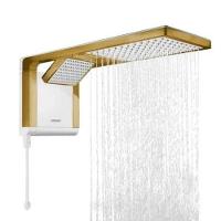Chuveiro Ducha Acqua Duo Ultra Branco Matte Gold 7800w Lorenzetti 220V - 3