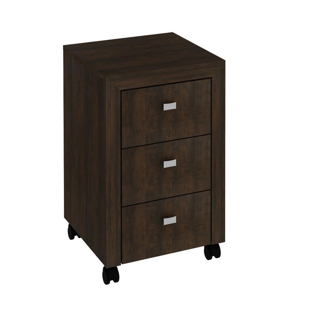 Gaveteiro Com Rodízios Multimóveis Vcr25018 Rustico Rústico - 2