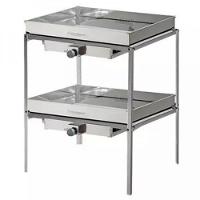 Marmiteiro em Aço Inox Duplo para 50 Marmitas Gás Glp Marchesoni MA.2.501/502/508 - 1