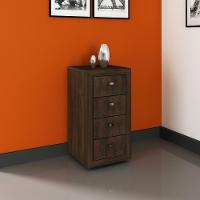 Gaveteiro Com 4 Gavetas Multimóveis Vcr25035 Rustico Rústico - 4