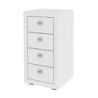 Gaveteiro Com 4 Gavetas Multimóveis Vcr25035 Branco Branco - 2