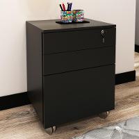 Gaveteiro Arquivo Com Chave E Rodízios Multimóveis Vcr25045 Preto Preto - 5