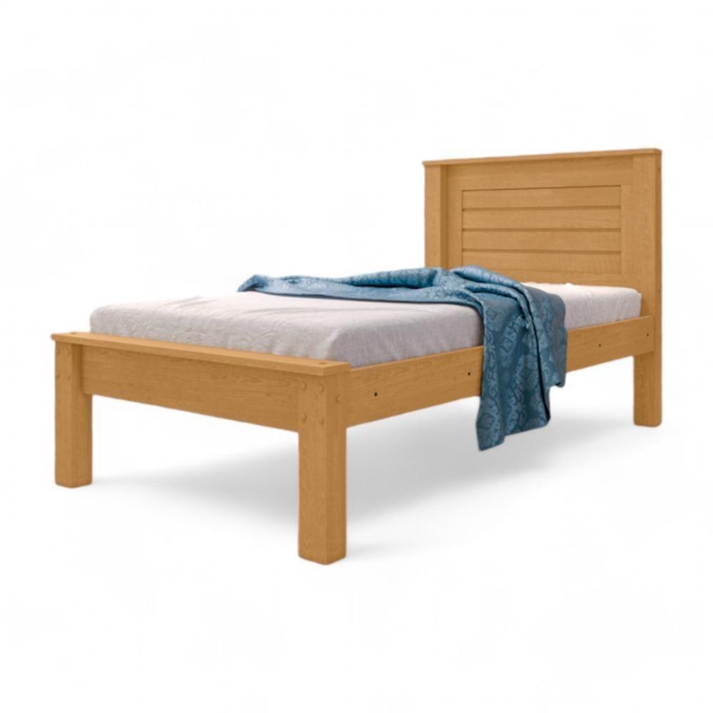 Cama Solteiro Confortável Milena Naturalle Com Colchão - 2