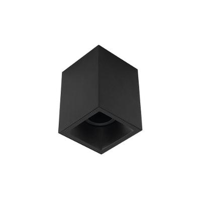 Spot De Sobrepor Recuado Stella Square Out Par 20 E27 Bivolt Preto