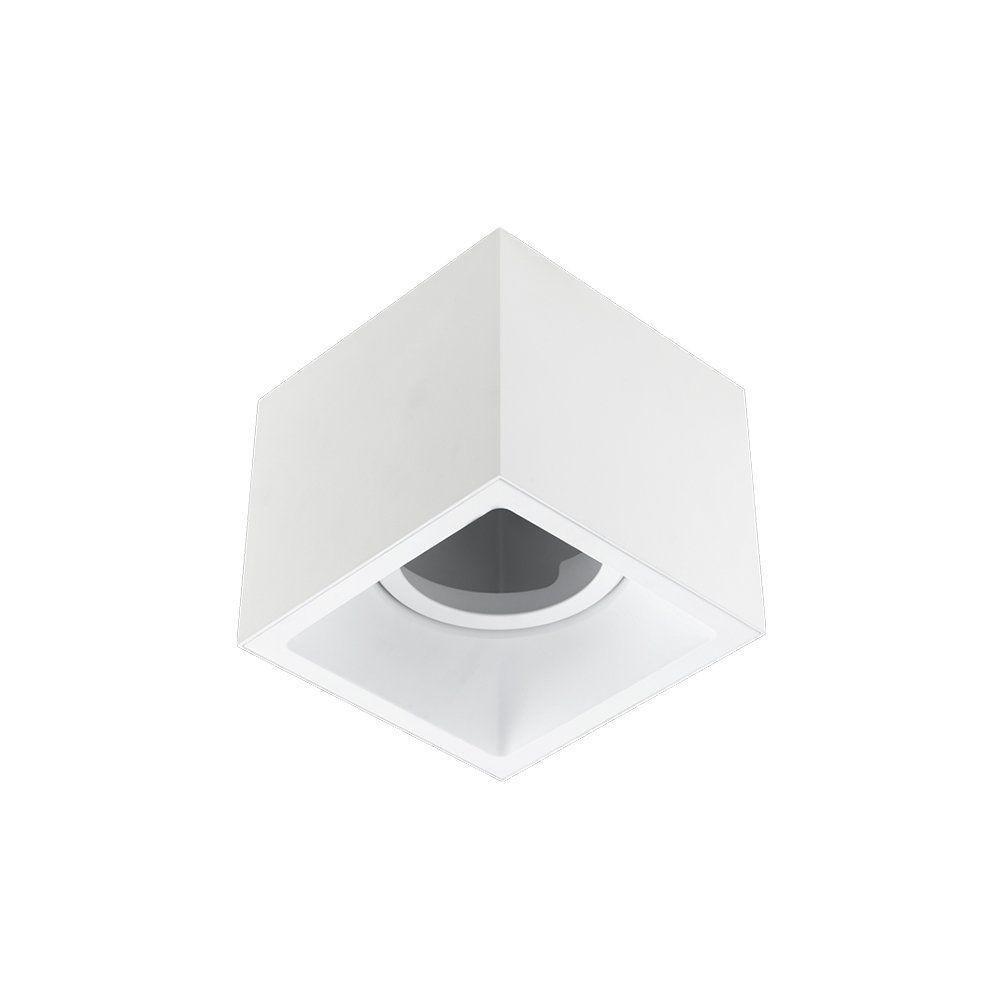 Spot De Sobrepor Recuado Stella Square Out Ar111 Gu10 Bivolt Branco - 1